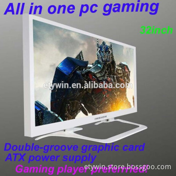 32 inch desktop computer all in one built in all in one pc case without computer parts,gaming computer